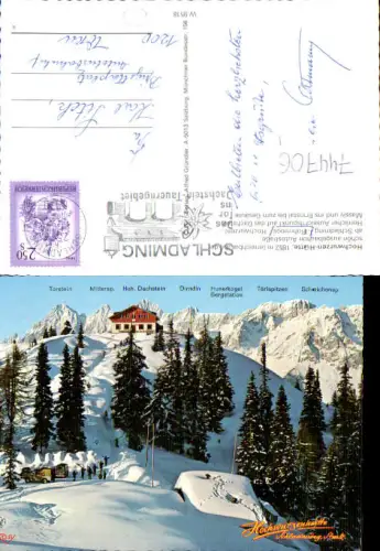 744706 Hochwurzen-Hütte Schladming Rohrmoos Hochwurzen Im Winter