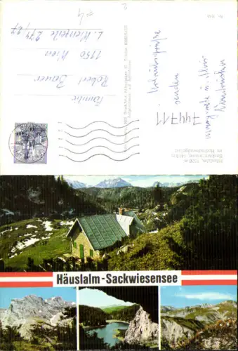 744711 Mehrbild AK Häuslalm Sackwiesensee im Hochschwabgebiet