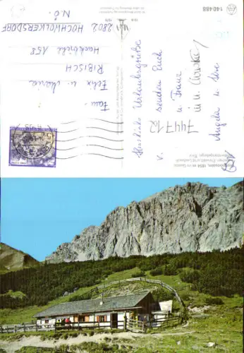 744712 Rotmoosalm Gaistal Ehrwald u. Leutasch Wettersteingebirge