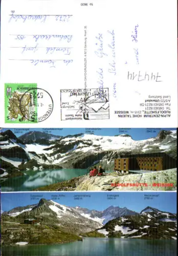 744714 Mehrbild AK Rudolfshütte Weissee Uttendorf Alpin-Zentrum Hohe Tauern