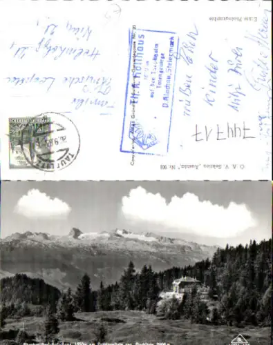 744717 Foto AK Tauplitz Theodor-Karl-Holl-Haus Lawinenstein geg. Dachstein