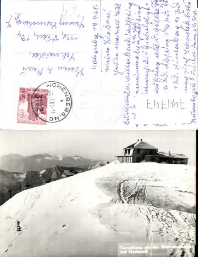 744747 Foto AK Terzerhaus a. d. Gemeindealpe Mariazell im Winter