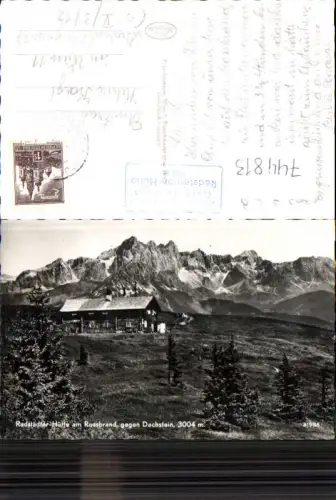 744813 Foto AK Radstädter-Hütte a. Rossbrand geg. Dachstein Radstadt