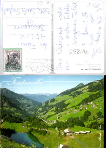 744830 Fontanella mit Seewald-See Großes Walsertal