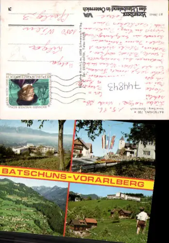 744843 Mehrbild AK Batschuns b. Rankweil Ansichten