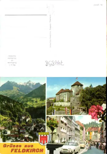 744858 Mehrbild AK Feldkirch Marktstraße Ansicht pub Risch-Lau 25559