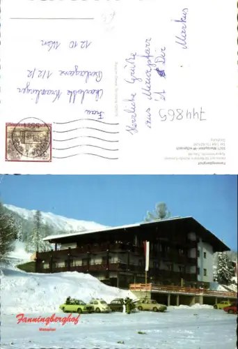 744865 Fanningberghof Mariapfarr Weißpriach im Winter VW Käfer