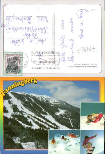 744867 Mehrbild AK Fanningberg Mariapfarr Wintersport