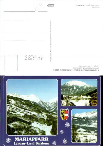 744888 Mehrbild AK Mariapfarr Fanningberg Lungau im Winter