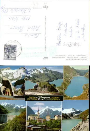 744897 Mehrbild AK Kaprun Tauernkraftwerk Denkmal Talsperren Mooserboden