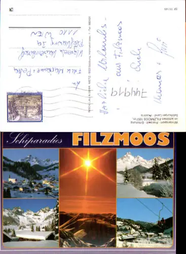 744919 Mehrbild AK Filzmoos im Winter Wintersport Sessellift