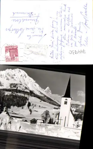 744930 Foto AK Filzmoos mit Dachstein Kirche im Winter