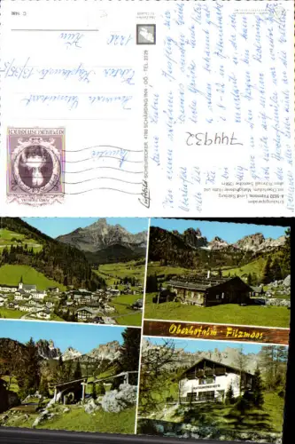 744932 Mehrbild AK Filzmoos mit Oberhofalm Mattighofner Hütte Rührradl