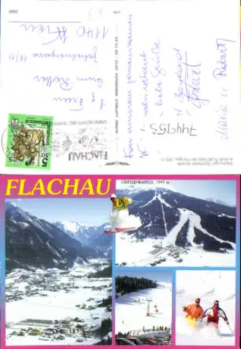 744953 Mehrbild AK Flachau Griessenkareck Wintersport Seilbahn