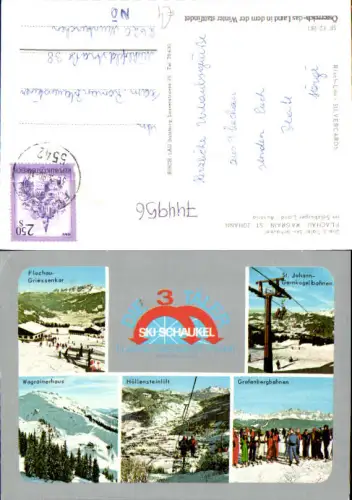 744956 Mehrbild AK Flachau Wagrain St Johann Griessenkar Wagrainerhaus Wintersport