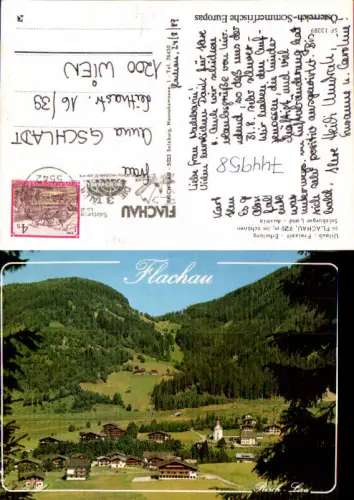 744958 Flachau Ansicht m. Kirche