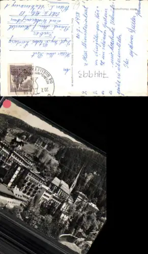 744993 Foto AK Bad Gastein Ansicht m. Kirche Gasteinerhof Grabenwirt