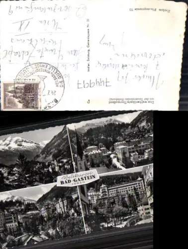 744997 Mehrbild Foto AK Bad Gastein Ansichten