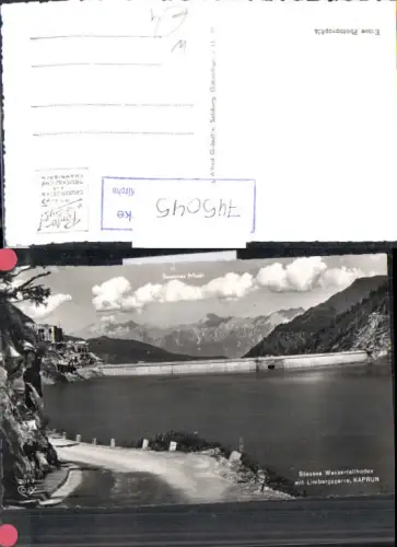 745045 Foto AK Kaprun Stausee Wasserfallboden m. Limbergsperre Straße