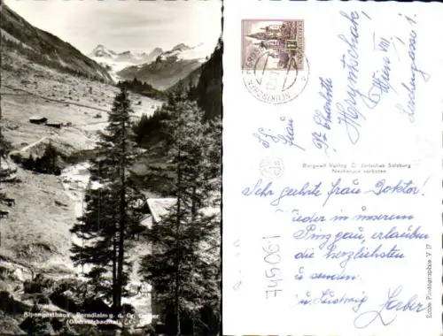 745061 Foto AK Sulzau Alpengasthaus Berndlalm g. d. Gr. Geiger Obersulzbachtal