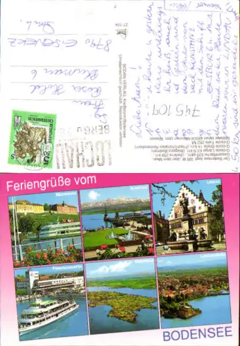 745109 Mehrbild AK Bodensee Meersburg Konstanz Reichenau Langenargen