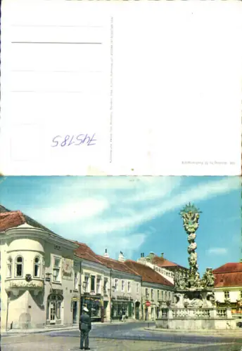 745185 Mödling b. Wien Freiheitsplatz m. Gendarm Polizist