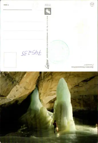 745235 Obertraun Dachstein-Rieseneishöhlen Parzivaldom Höhle Bergbau