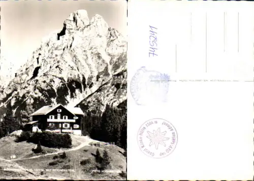745241 Foto AK Johnsbach Mödlinger Hütte m. Reichenstein pub Foto Hochreiter