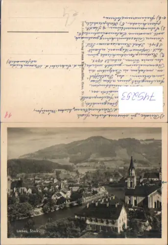 745253 Leoben Ansicht m. Kirche