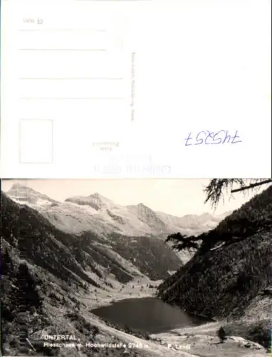 745257 Foto AK b. Schladming Untertal Riesachsee m. Hochwildstelle