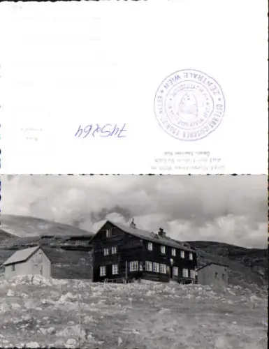 745264 Foto AK Graf-Meran-Haus auf d. Hohen Veitsch St Barbara im Mürztal