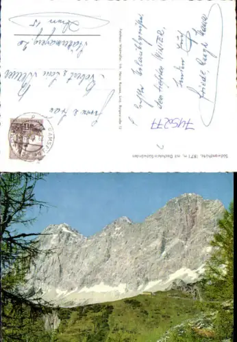 745277 Südwandhütte m. Dachsteinsüdwänden Ramsau a. Dachstein