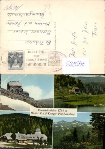 745283 Mehrbild AK Winterleitenhütte Ossach Judenburg