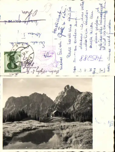 745288 Foto AK Johnsbach Mödlingerhütte a. Admonter Reichenstein