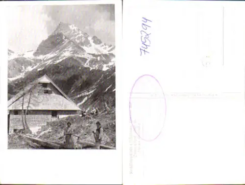 745294 Foto AK Kerschbaumeralm Schutzhaus Leisach Amlach Lienz