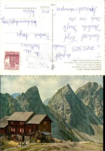 745303 Karlsbader Hütte Lienzer Dolomiten Tristach mit Törlkopf Gamswiesenspitze