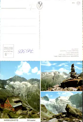 745305 Mehrbild AK Kasselerhütte Stillupptal Mayrhofen Zillertal