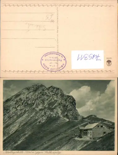 745311 Nördlinger Hütte geg. Reitherspitze Reith b. Seefeld