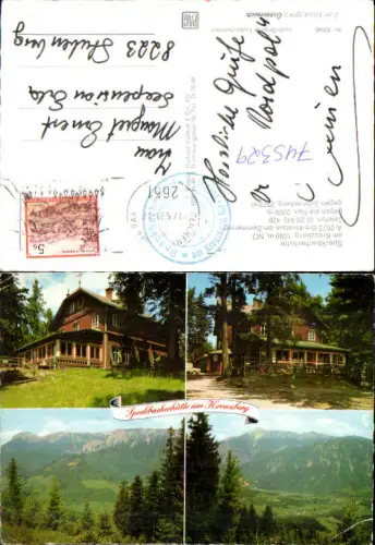 745329 Mehrbild AK Breitenstein a. Semmering Speckbacherhütte geg. Rax Schneeberg