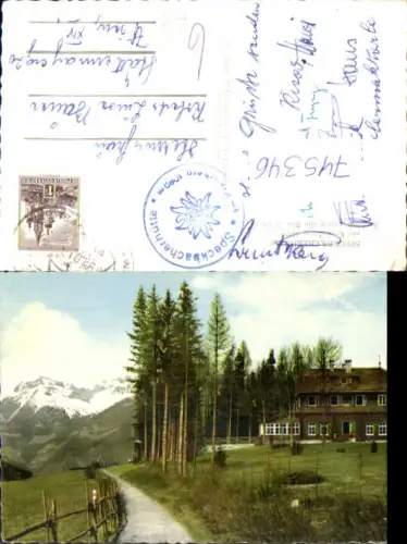 745346 Foto AK Speckbacherhütter a. Kreuzberg m. Rax Breitenstein a. Semmering