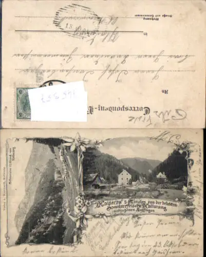 745357 tolle AK Kaiserau bei Kallwang Kalwang Achneralm 1904