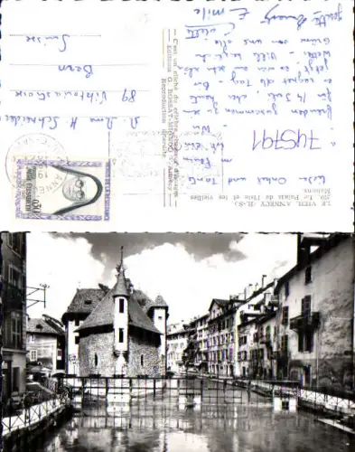 745791 Foto AK Le Viel Annecy Le Palais de l Isle et les vieilles Maisons France