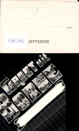 745797 Buchstaben Minibilder Groet uit Borne Netherlands