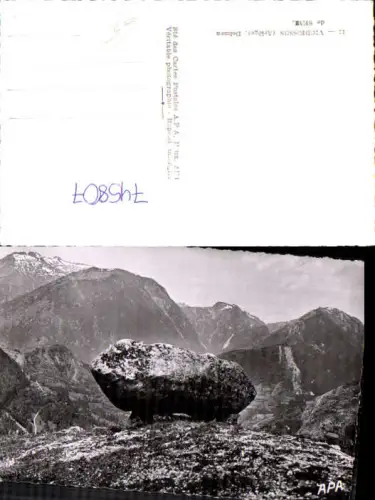 745807 Foto AK Vicdessos Ariege Dolmen de Sem Felsen Gesteinsformation France