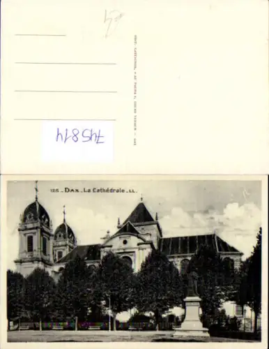 745814 Dax La Cathedrale France