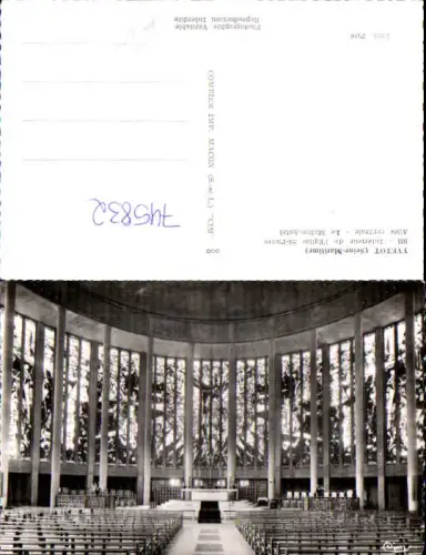 745832 Foto AK Yvetot Seine-Maritime Interieur de l Eglise St Pierre Allee centrale France
