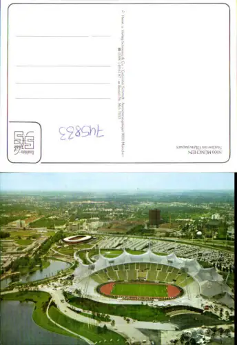 745833 Luftbild München Munich Stadion im Olympiapark