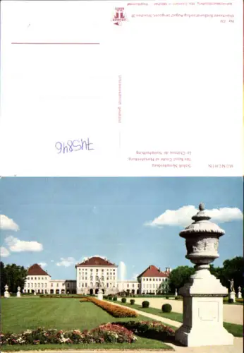 745846 München Munich Schloss Nymphenburg Springbrunnen