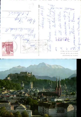 745899 Salzburg Altstadt m. Blick auf Festung Hohensalzburg