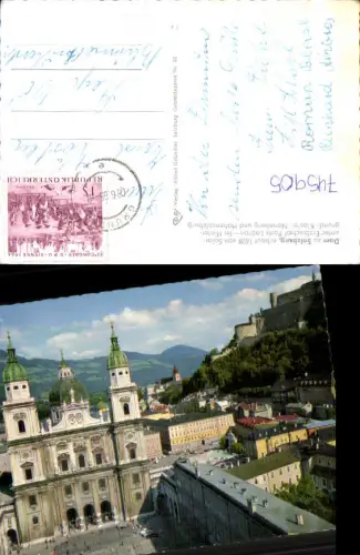 745905 Salzburg Dom m. Kloster Nonnberg u. Festung Hohensalzburg